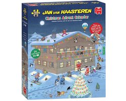 Jan van Haasteren - Adventkalender 2025 - 24 puzzels van 54 stukjes - Advent Calendar