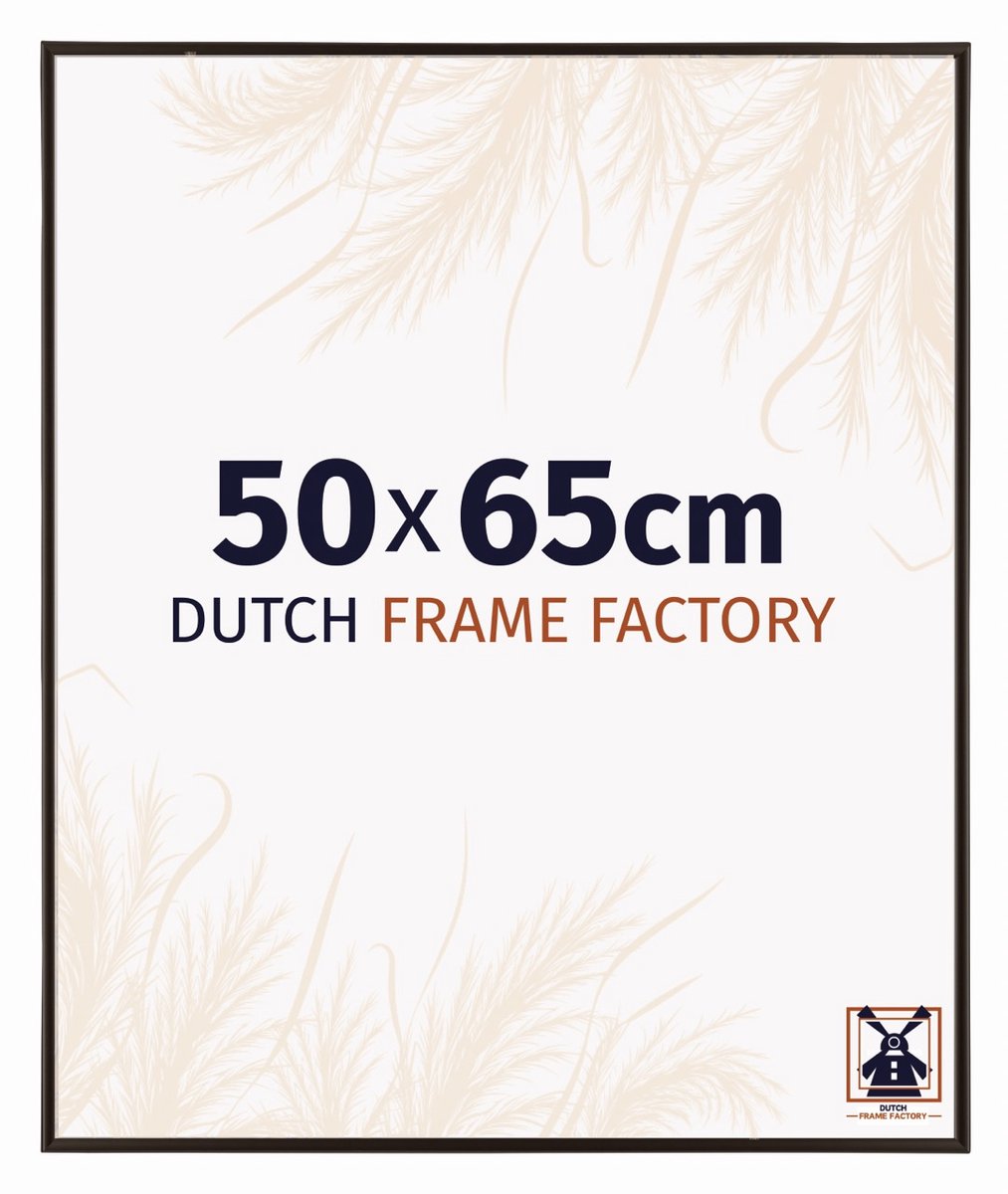 Dutch Frame Factory Fotolijst 50x65 cm - Kunststof - Antraciet - Easy