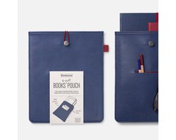 Bookaroo Books & Stuff Pouch - Navy
