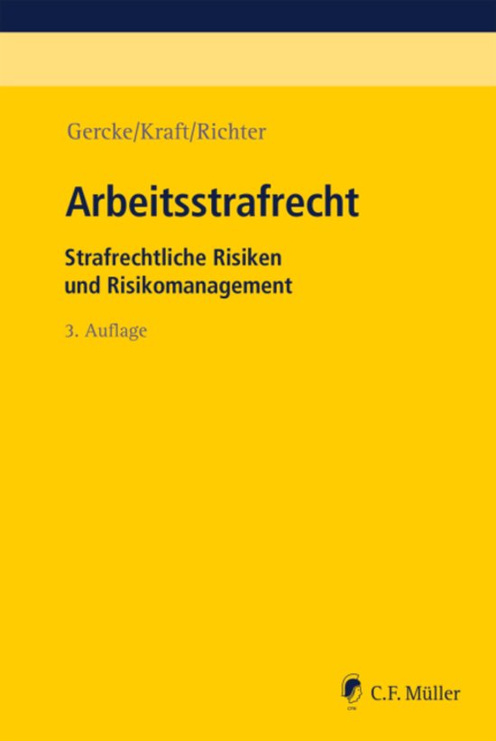 Arbeitsstrafrecht - cover