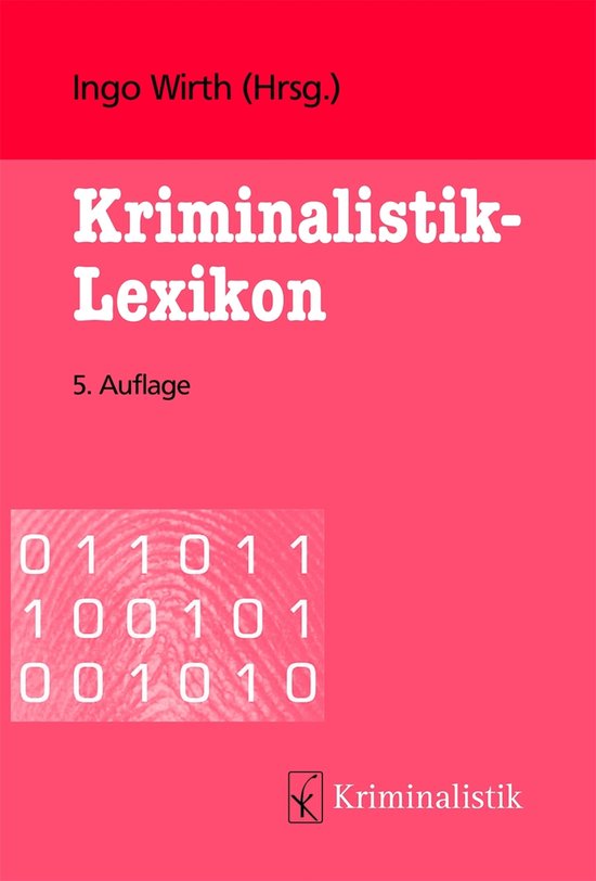Kriminalistik-Lexikon, eBook - cover