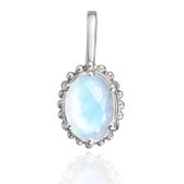 Maansteen ketting 925 sterling zilver maanfase ketting maansteen
