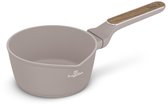 Poêle en acier Berlinger Haus 8330 - Collection Taupe Nordique - Ø 16 cm - Compatible induction - Manche en bois