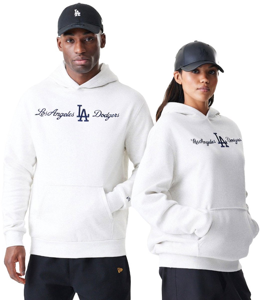 New Era Mlb Grphc Oversize La Dodgers Hoodie XL Man Grijs