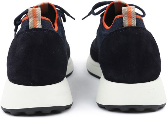 Suitable Sneaker Suede Donkerblauw (navy) - Maat 42 - Heren