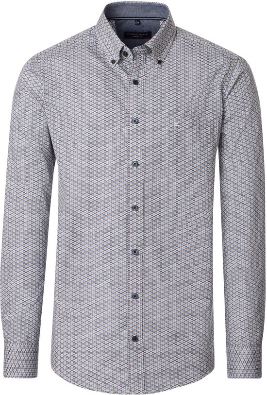 Chemise Casa Moda Bowls Multicolore - Taille XXL - Homme - Chemises Décontractées