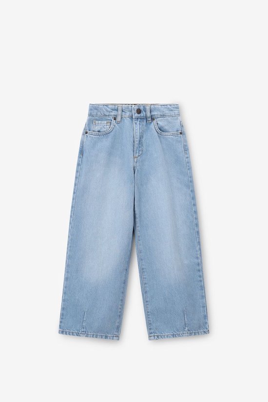 Lichtblauwe High Waist Barrel Jeans