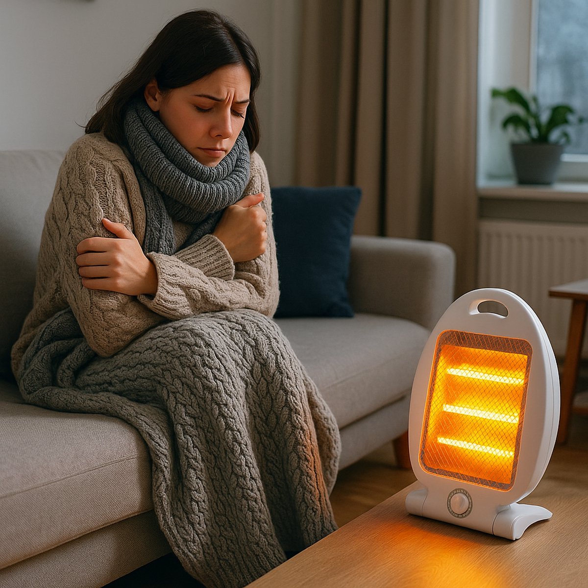 Elektrische Quartz Heater 400-800W - elektrische kachel - infrarood heater - straalkachel – foto 8