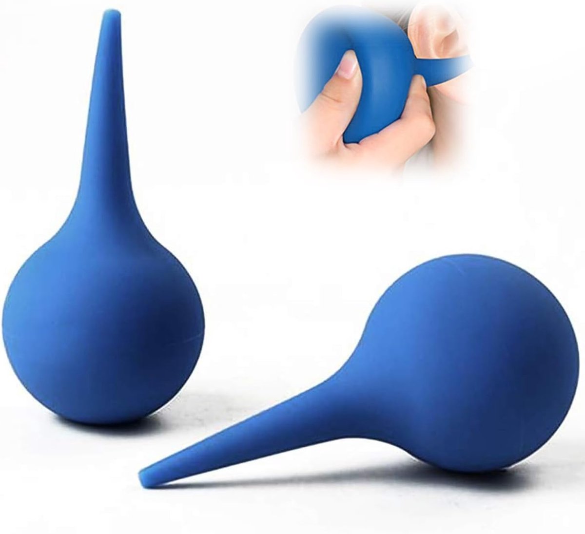Oorreiniger voor volwassenen en kinderen - Siliconen oorspoelingsset (60 ml, 2 stuks)