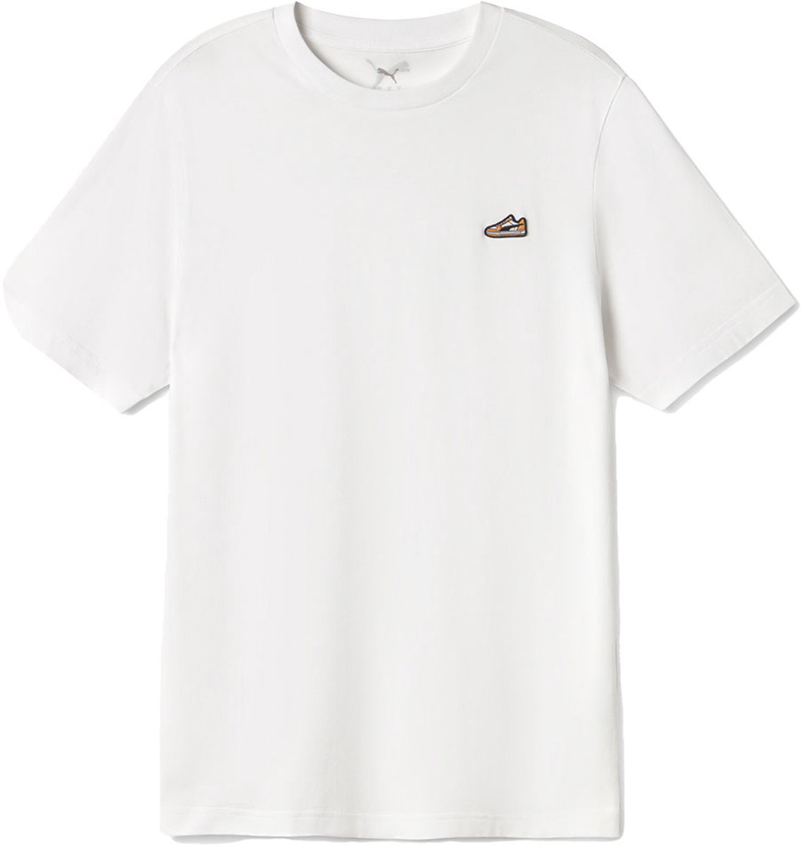 Puma Sneaker T-shirt Met Korte Mouwen M Man Wit