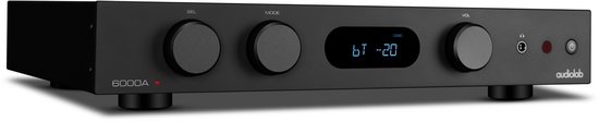 Audiolab 6000A MKII Geïntegreerde Versterker - Krachtige DAC - Bluetooth-Streaming - Phono-Ingang - Zwart