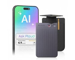 PLAUD NOTE Studentenversie – Slimme AI Memo met Automatische Transcriptie & Samenvatting - Perfect voor Studenten & Onderzoekers - Neem Moeiteloos Colleges, Interviews en Groepsgesprekken