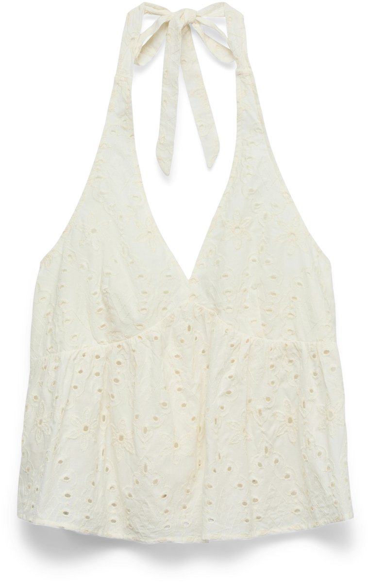 VERO MODA - VMHAY HALTERNECK TOP WVN - Dames - Blouses