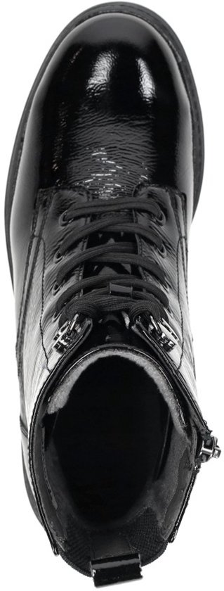 Tamaris Bottes à lacets à lacets Laque noir - Taille 37