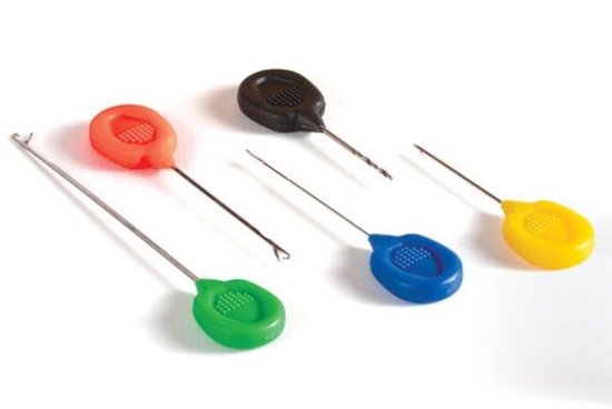 EXC Boilie Needle Set - 5 stuks - Boilienaalden Set - Met Boilienaalden, Splicing Needle en Boilieboor van Merkloos — afbeelding 2