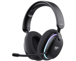 Havit Fuxi-H7 - Gaming Hoofdtelefoon - Draadloos - Zwart - RGB-Verlichting