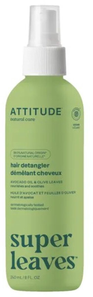 Attitude Anti-klit Haarspray Avocado Oil & Olive Leaves - 240 ml