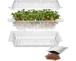 MKSS® Kiempot voor Kiemzaden - Kiemtoren - Kiemglas Kiemgroente