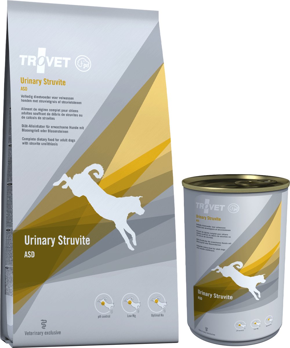 Trovet - Hondenvoer Nat ASD Urinary Struvite - 6 x 400 gr — cadeau in Cadeau-ideeën - foto 3