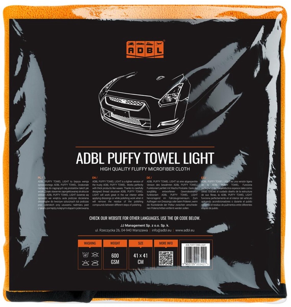 ADBL - Puffy Towel Light - 41 x 41