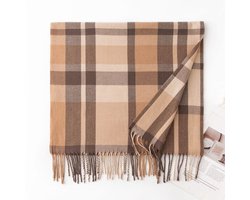 Sjaal - 50*200cm - Warme halssjaal - Omslagdoek - Warme sjaal - Kwastjesjaal - Warm en zacht - Dikke deken - Unisex - Lente en zomer kamer met airconditioning Sjaal - Comfortabel en intiem - Herfstuitje Sjaal - Koude winteruitje Sjaal