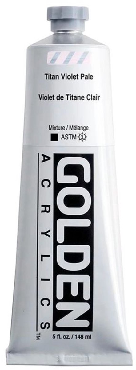 Golden Heavy Body Acrylverf Titaan Violet Bleek 148 ml