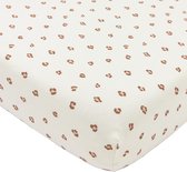 Meyco Baby Mini Panther Hoeslaken Ledikant - Soft Pink - 60x120cm