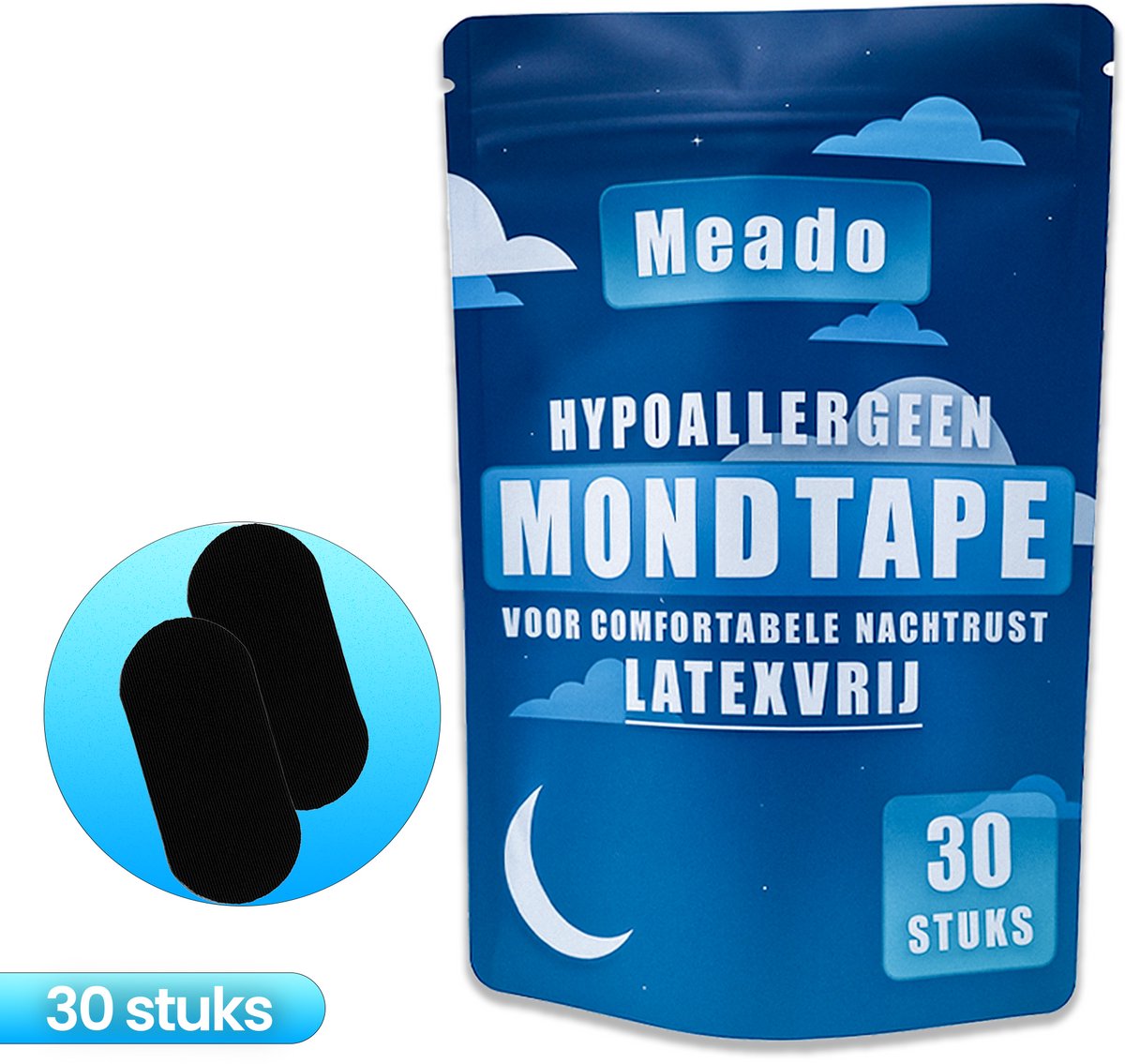 Meado Mondtape 30 mondpleisters