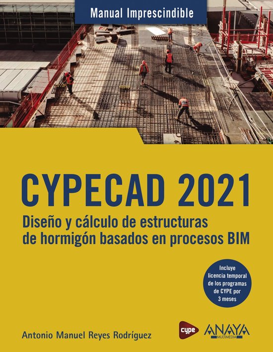 MANUALES IMPRESCINDIBLES - CYPECAD 2021. Diseño y cálculo  ... - cover