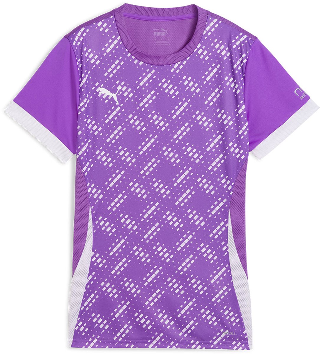 Puma Individual Graphic T-shirt Met Korte Mouwen Vrouw Paars