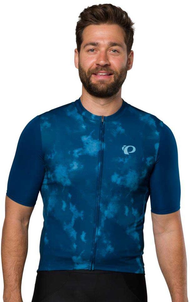 Pearl Izumi Attack Korte Mouw Wielertrui Blauw S Man