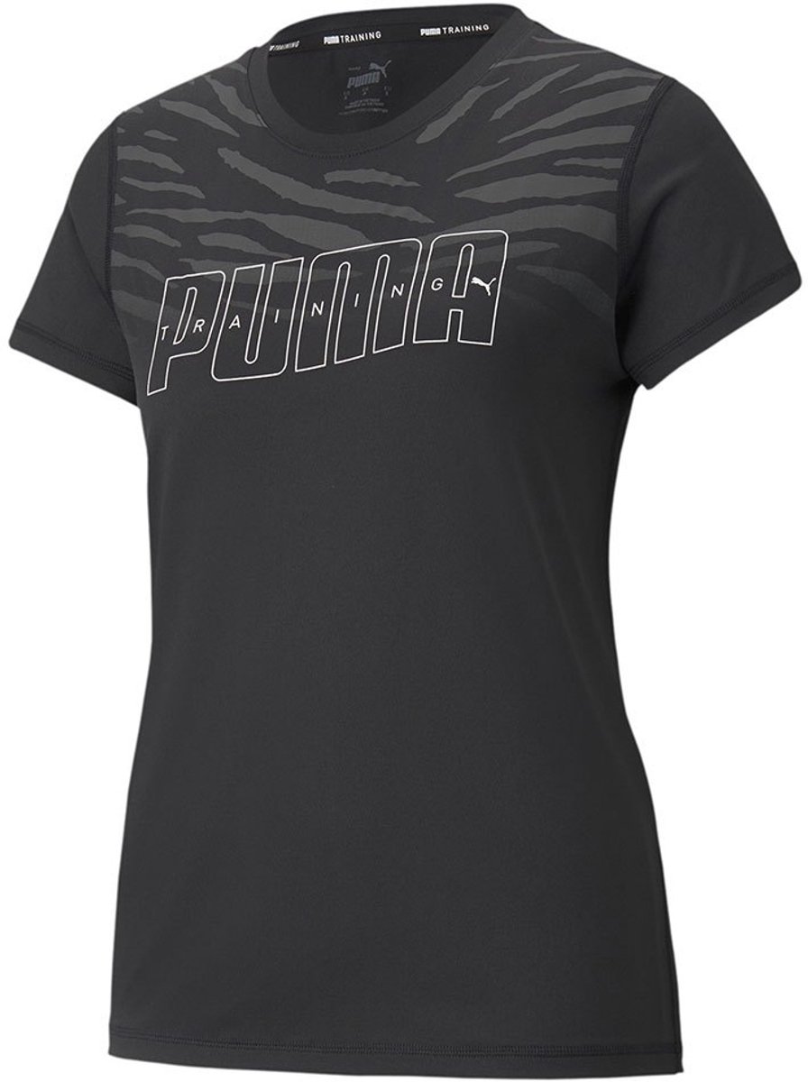 Puma Performance T-shirt Met Korte Mouwen Vrouw Zwart
