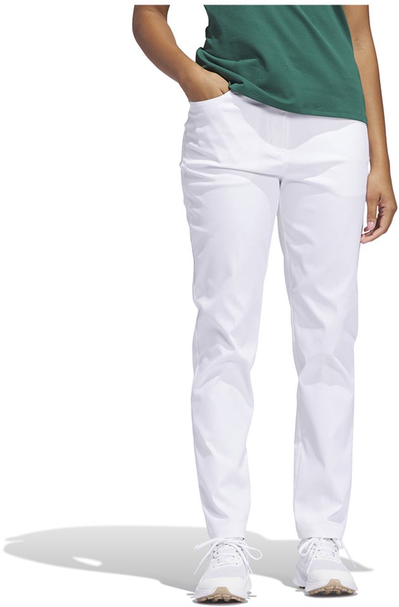 Adidas Ultimate365 Twistweave Five Pocket Damesbroek Regular Vrouw Wit