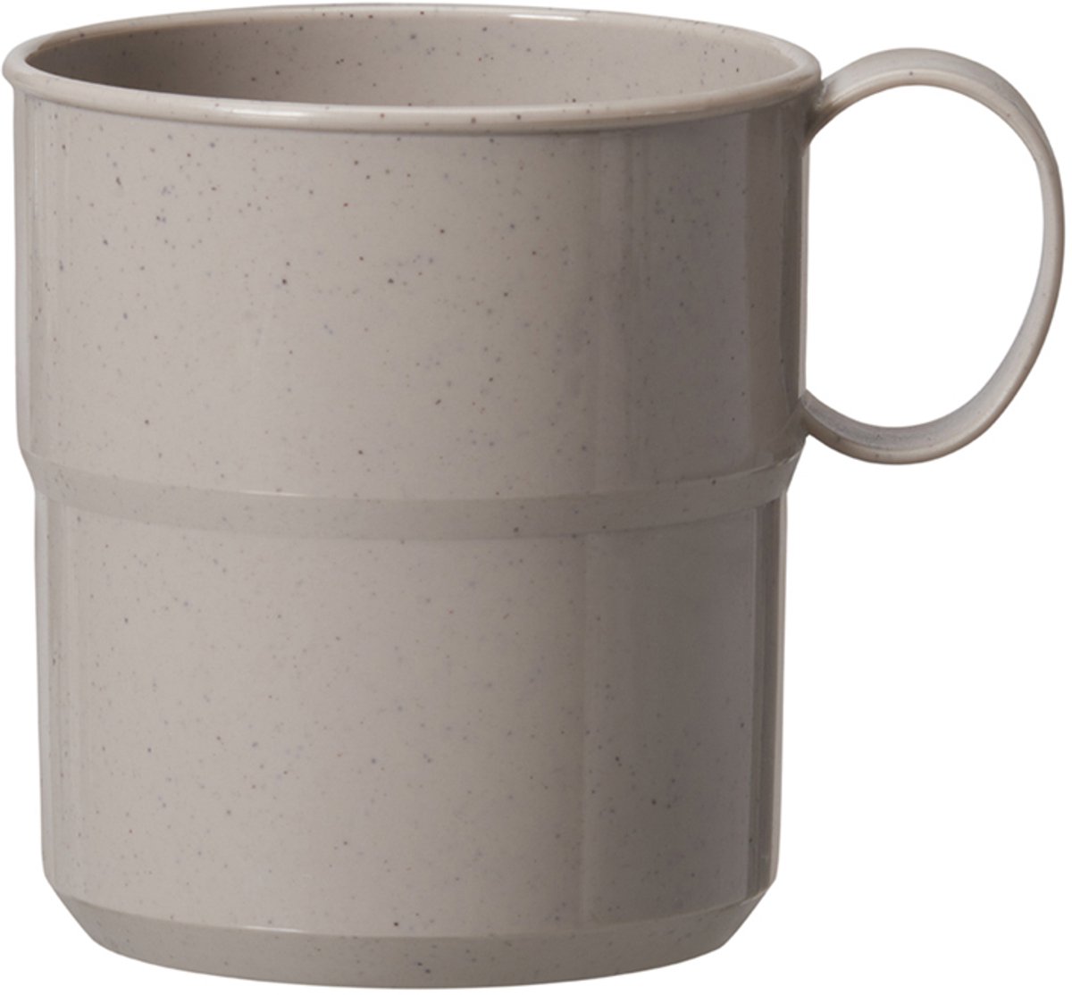 Bio-drinkbeker met handvat, 0,3 liter, grijs