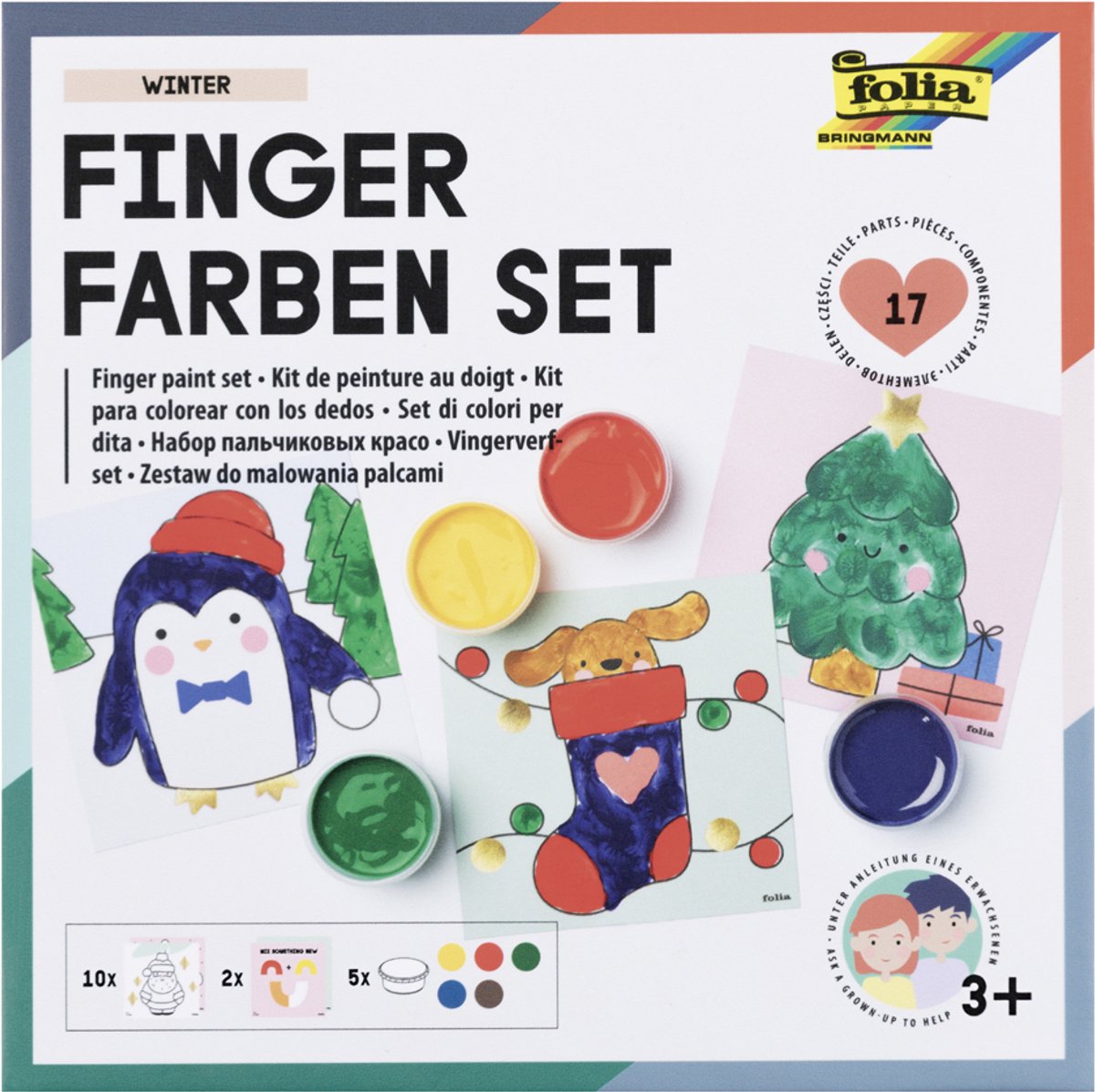 folia Vingerverf Set 'WINTER