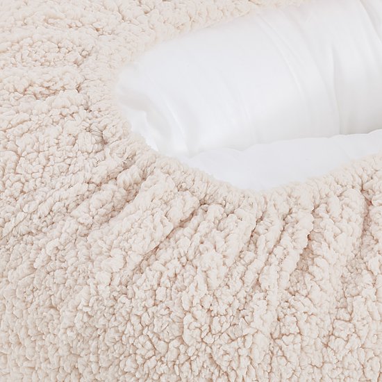 Snoozzz Relax hoes voor voedingskussen zwangerschapskussen - extra zachte teddy - Naturel van SNOO — afbeelding 5