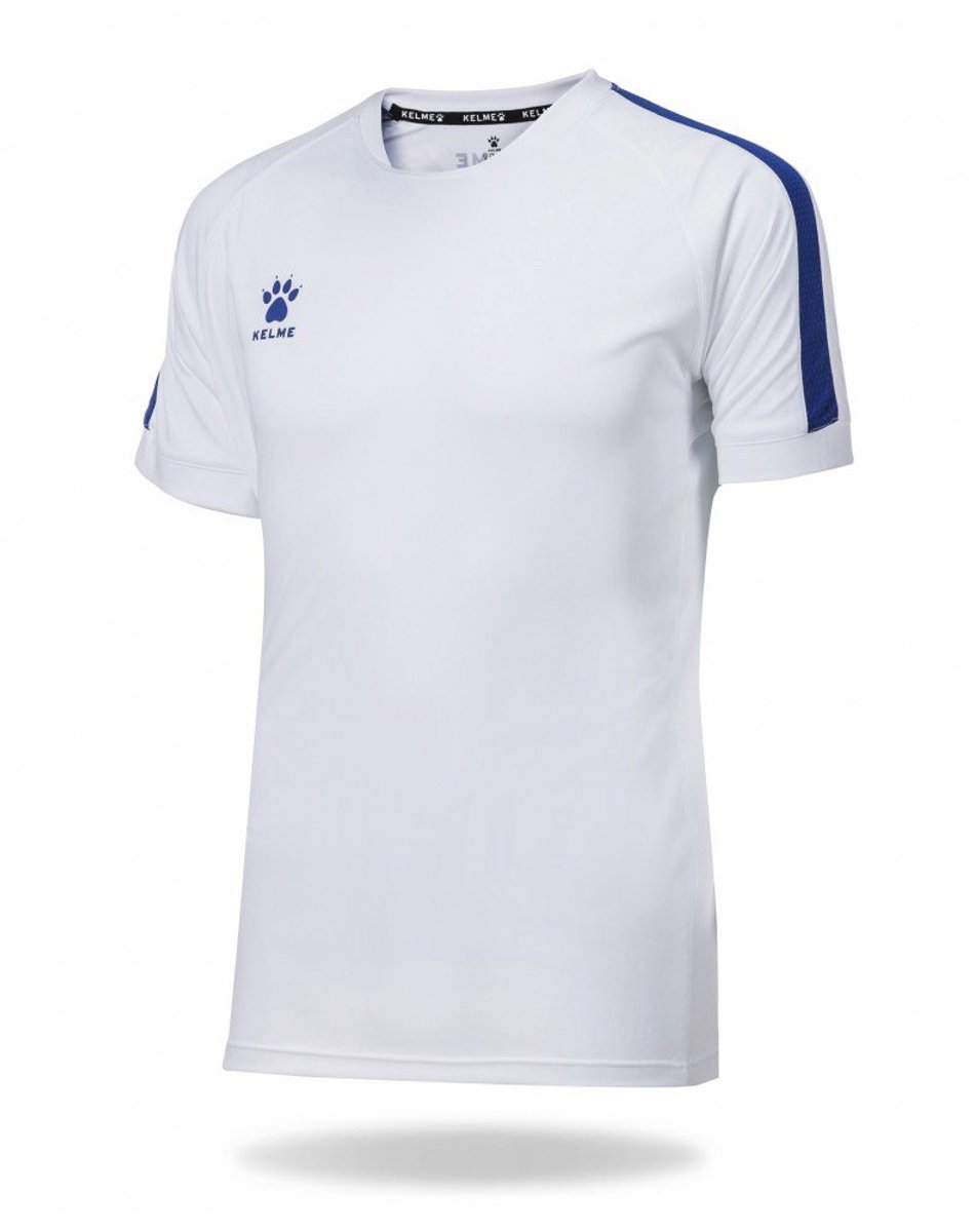 Kelme Global T-shirt Met Korte Mouwen Wit XS Man,Vrouw