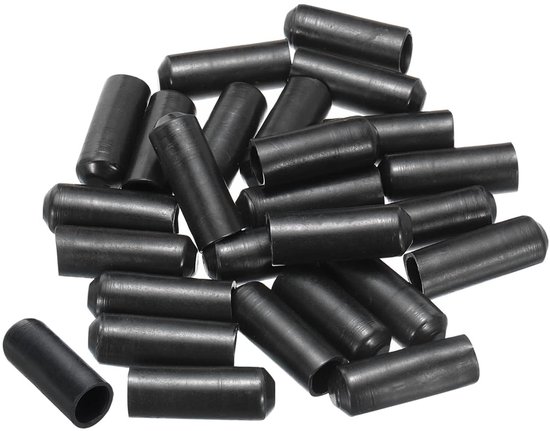 ChiliTec Krimpkousenset 100-delig – 6 Maten, 2:1 Krimp, 10 Cm Lang, Inclusief Opbergdoos (zwart)