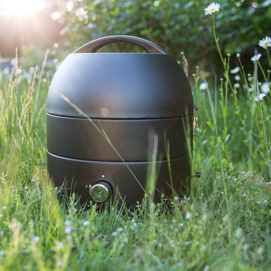 TAINO Grill-to-Go draagbare gasgrill - campinggrill voor onderweg zwart — afbeelding 4