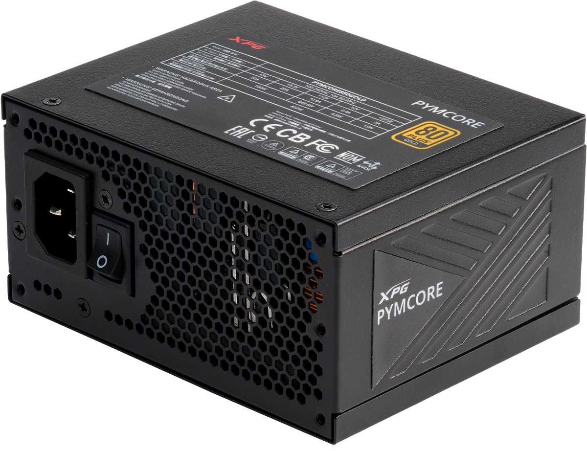 XPG PYMCORE 750w SFX GOLD power supply unit 24-pin ATX ATX Zwart