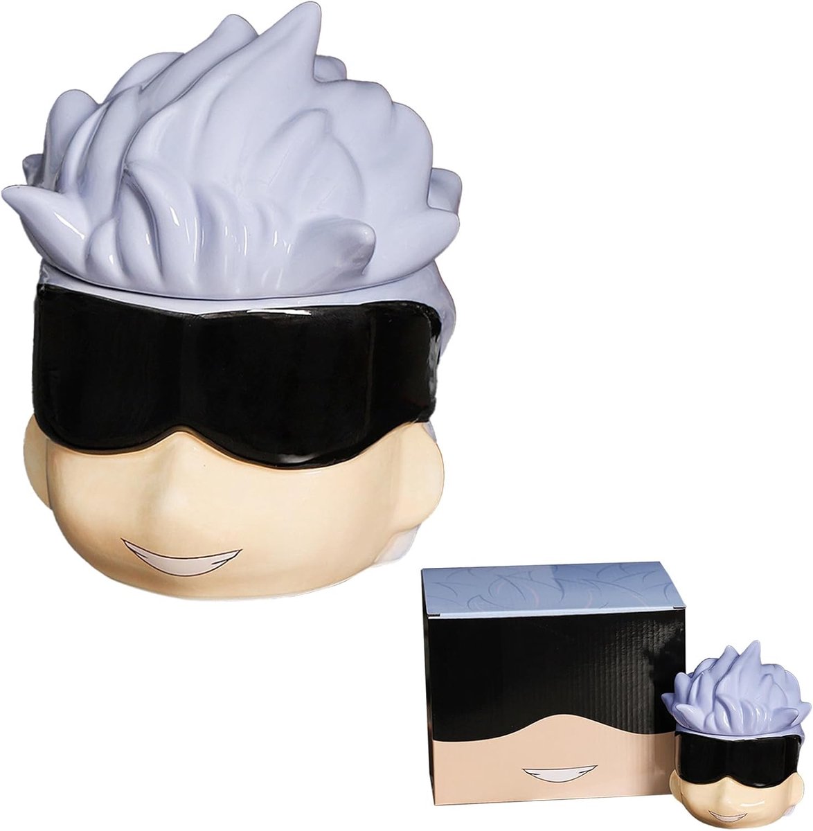 Anime Mok Satoru Gojo - Japans Koffiemok - Uniek Cadeau