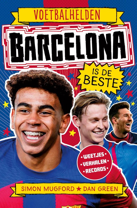 Voetbalhelden - Barcelona is de beste - cover