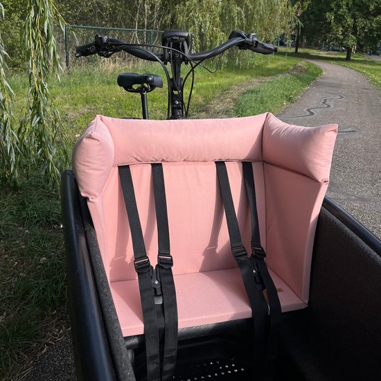 Coussin Rembourré Pour Siège Arrière De Vélo électrique – Avec Dossier Passager – Noir