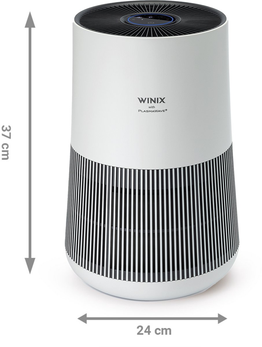 Winix T500 Wifi - Slimme Luchtreiniger met vervangbaar 3-in-1 Hepa filter + PlasmaWave Technologie - cadr 250m³ p/u en tot 50m² - Getest en Gecertificeerd op Hooikoorts, Allergie en Fijnstof - Winix Smart App, Google Assistant, Amazon Alexa — afbeelding 5