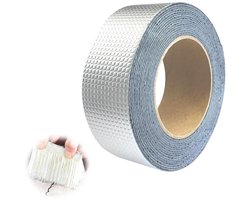 Allecto Plus - Waterdichte butylband 50 mm x 10 m voor afdichting en reparatie - Zelfklevende tape voor daklekkage, oppervlaktescheuren en meer
