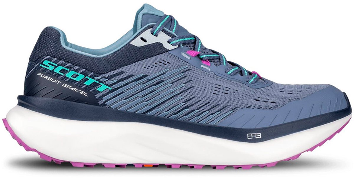 Scott Pursuit Gravel Trailschoenen Blauw EU 39 Vrouw