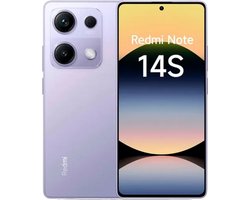 Xiaomi Redmi Note 14S 16,9 cm (6.67") Hybride Dual SIM 4G USB Type-C 8 GB 256 GB 5000 mAh Paars