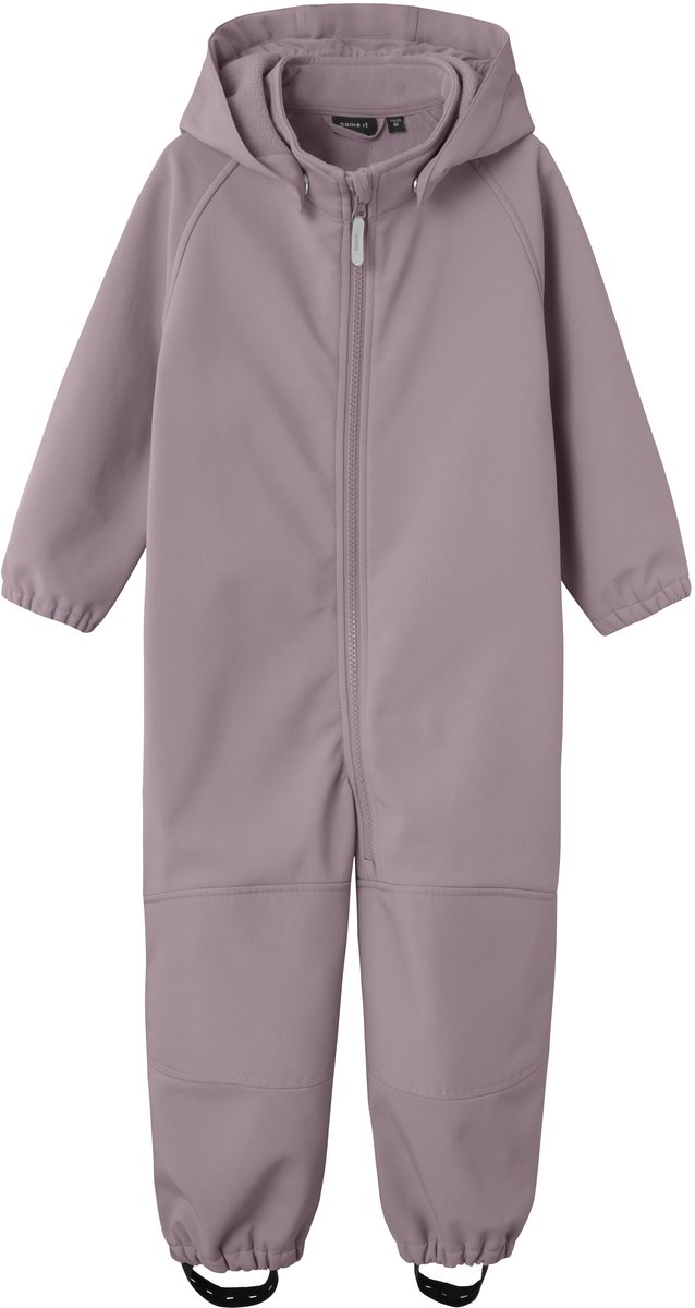 NAME IT NMFALFA08 SOFTSHELL SUIT MAGIC 1FO TB Meisjes Ski jassen Mauve Shadow