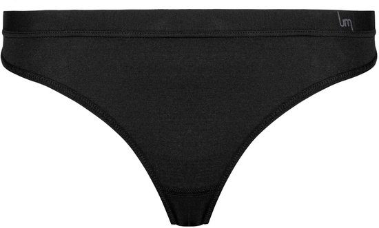 Culotte bikini Undiemeister pour femme - Zwart Volcano - Sous-vêtements Lingerie Basic - Culotte - Tissu doux et respirant - Bande élastique - Coutures plates - Sans étiquette - Culotte lisse - Tencel - Culotte bikini - Taille XL