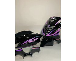 Piaggio Zip Stickerset - Sport Production - Roze/paars cameleon